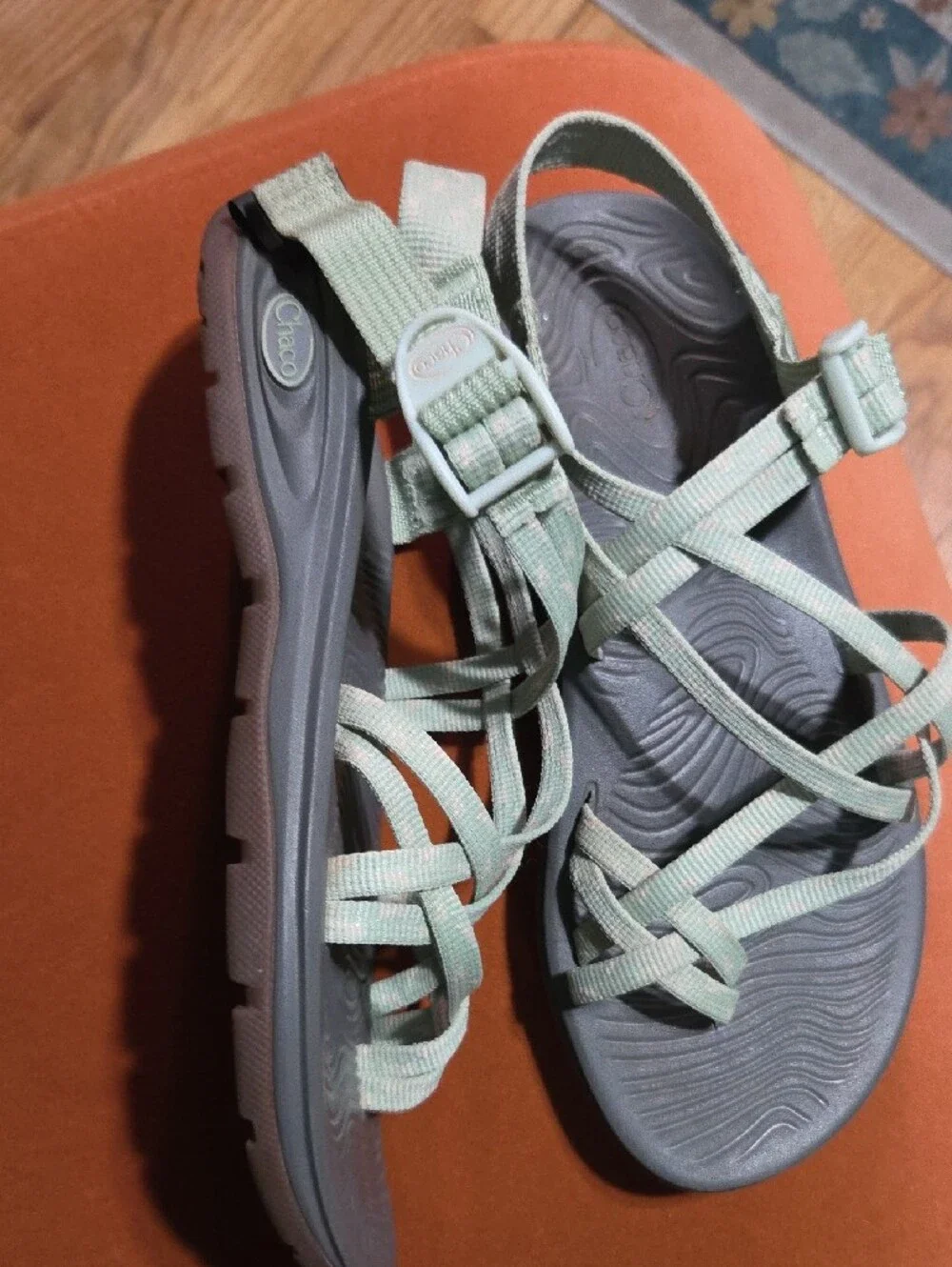 Chaco Women's Zx/2 Mint Green Double Strap Sandals
